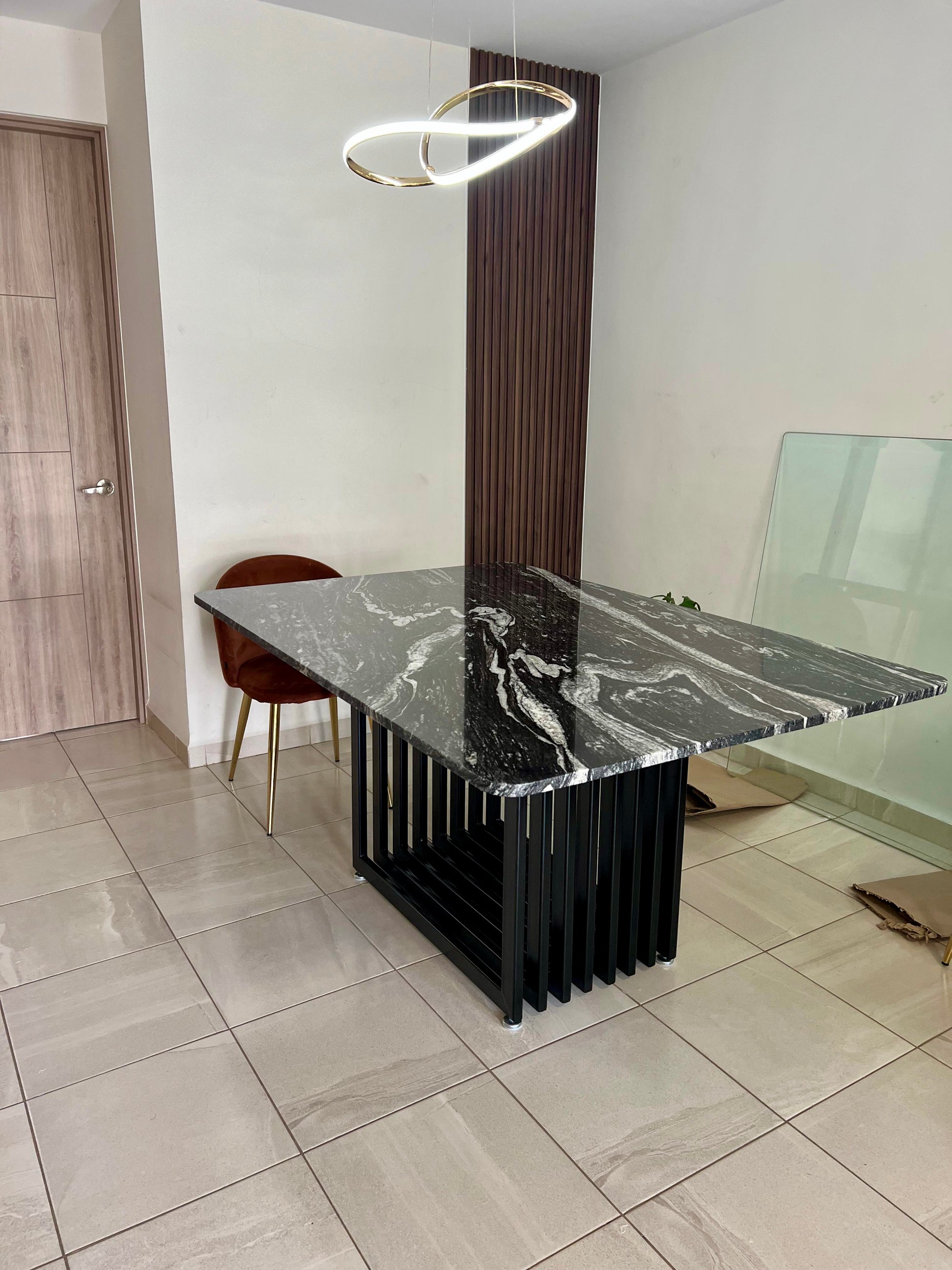 Comedor Obi Granito Black Storm