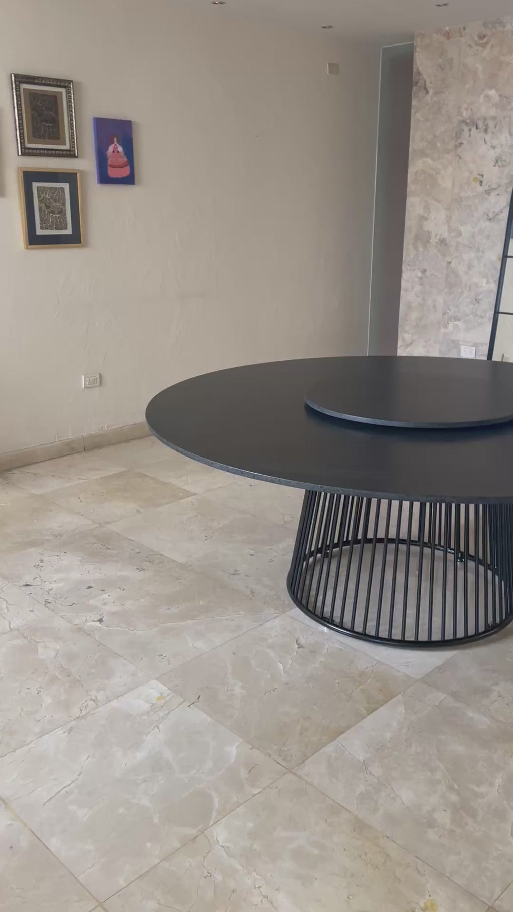 Comedor Redondo Everest San Gabriel Leather