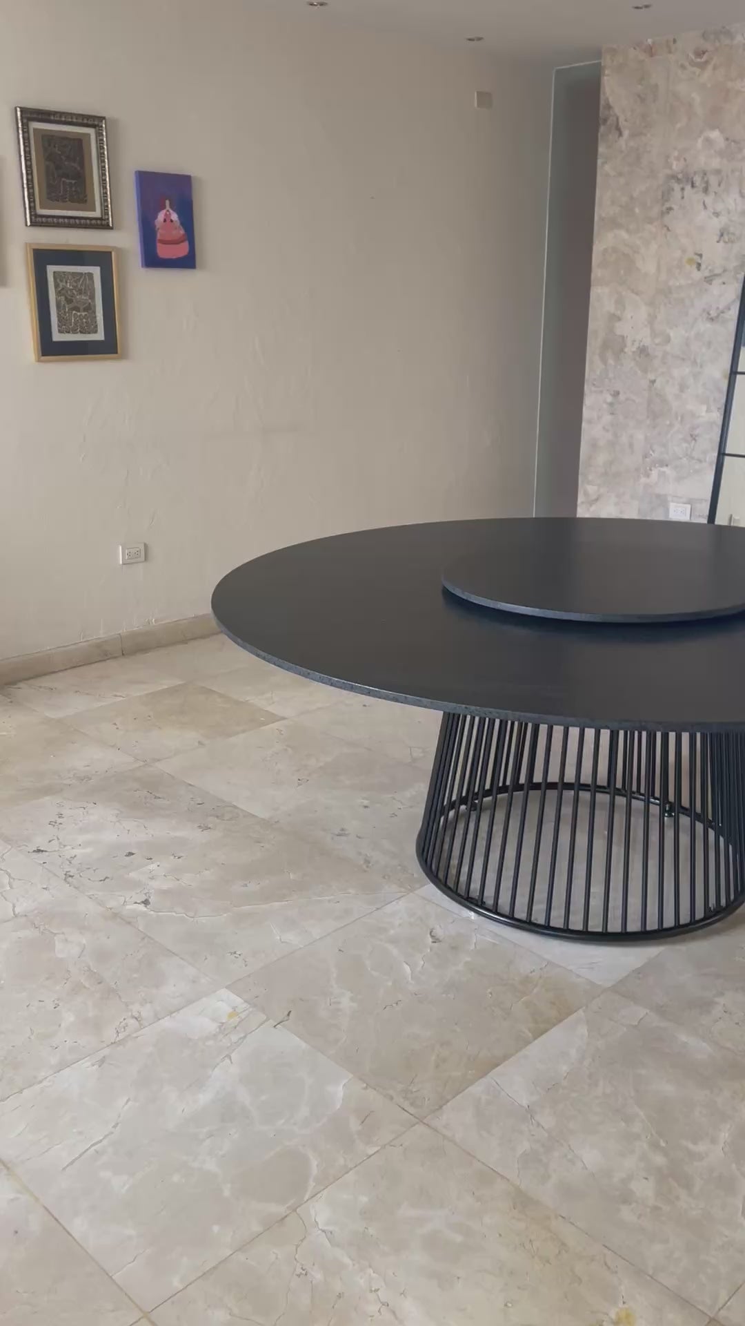 Comedor Redondo Everest San Gabriel Leather