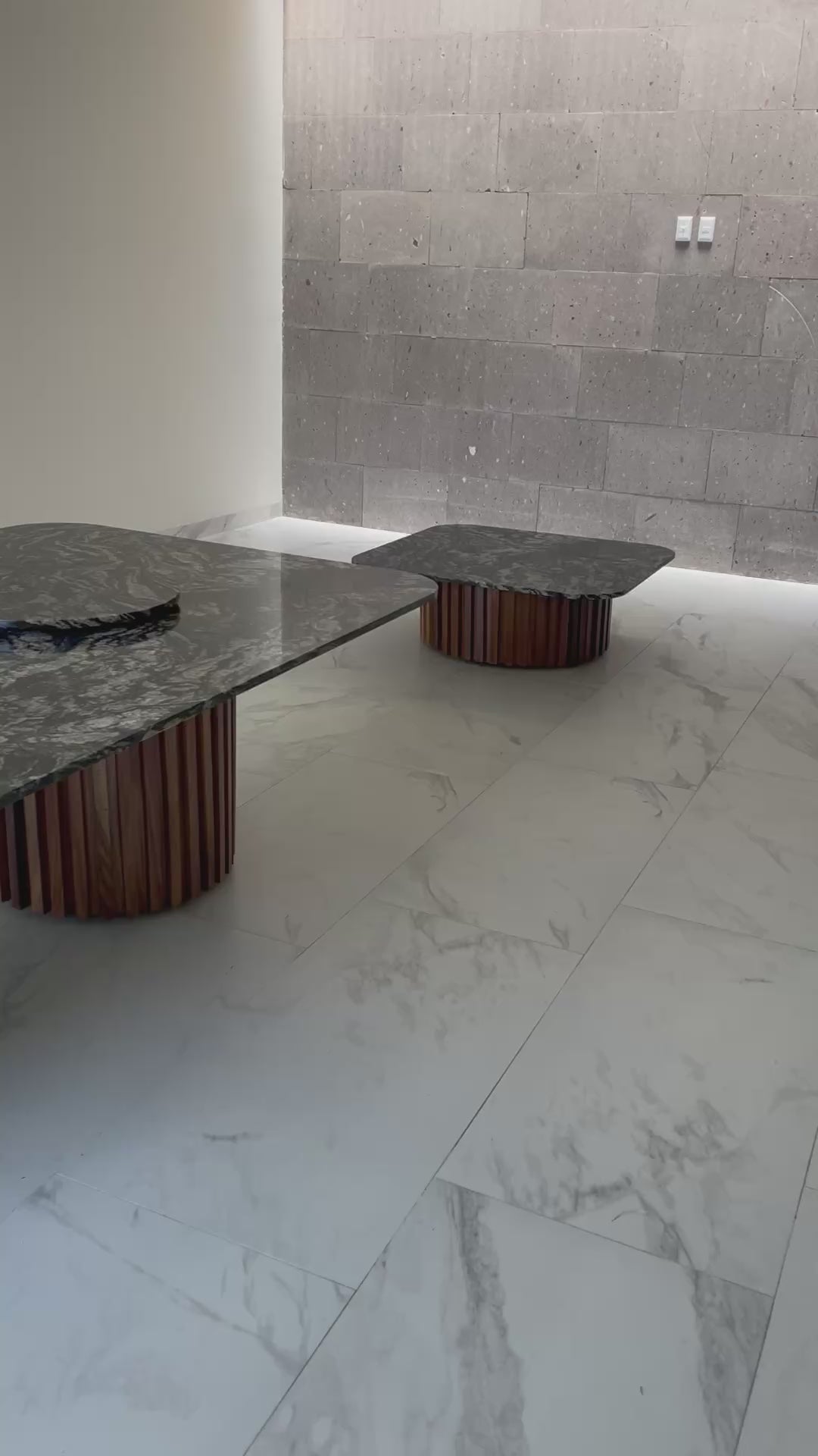 Comedor Coronel rectangular Granito Negro Indiano